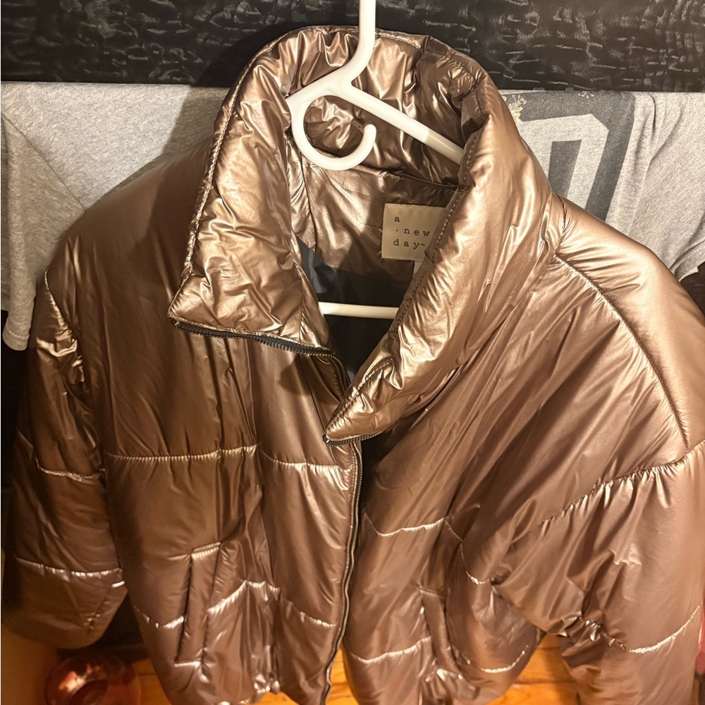 a new day Shiny Bronze Jacket